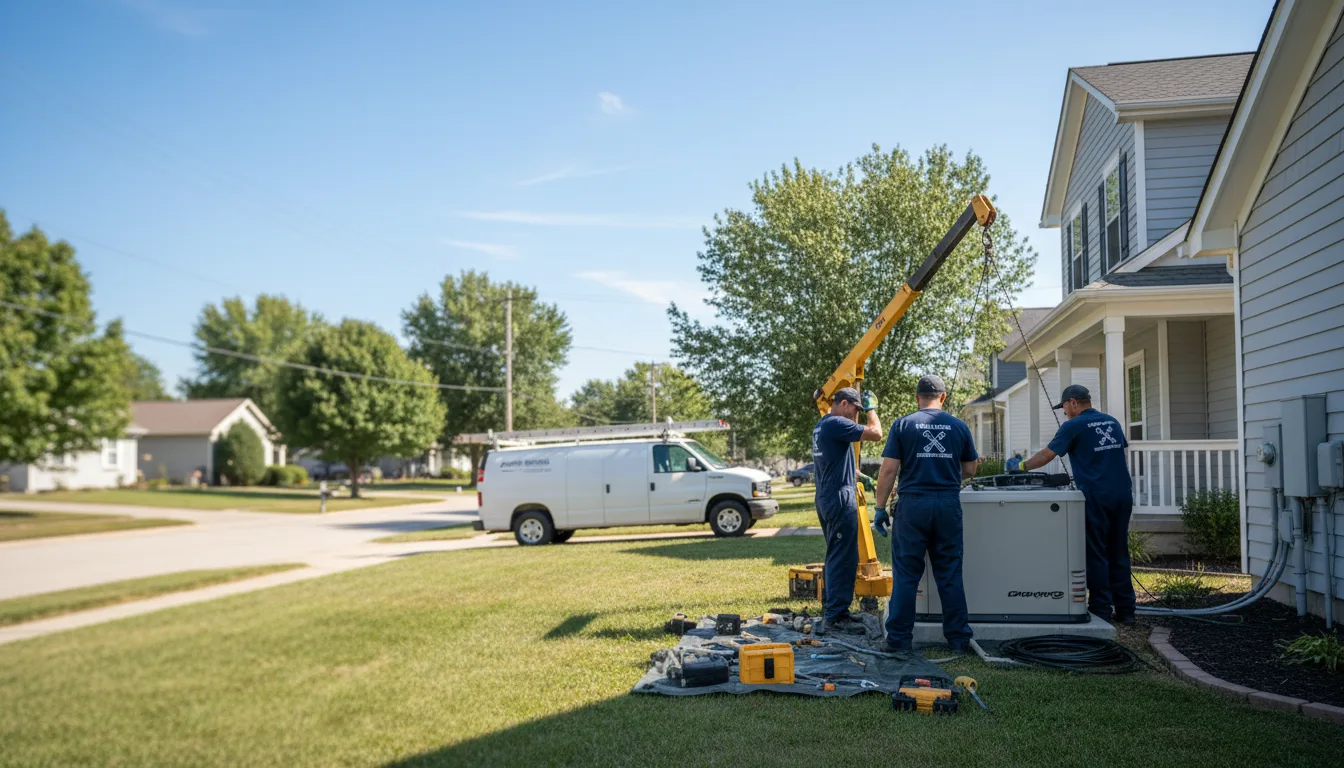 Generator Installation in Houlka, MS near me